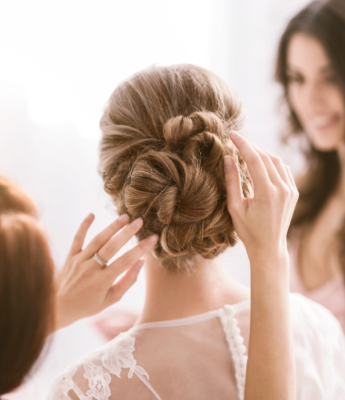 wedding guest hairstyle