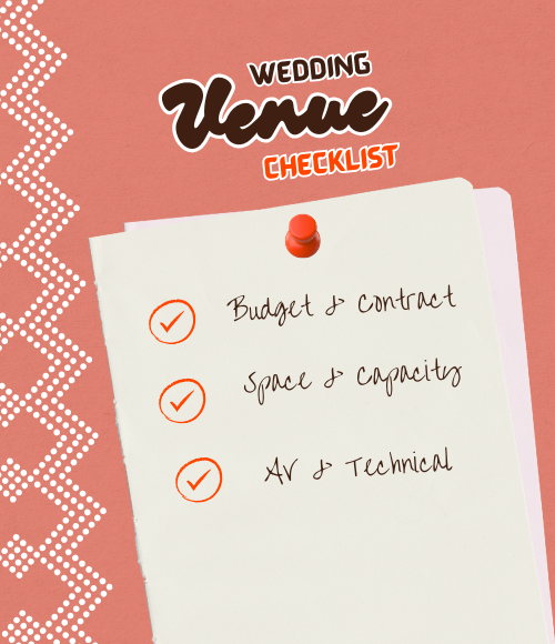 คำถามดูสถานที่จัดงานแต่ง